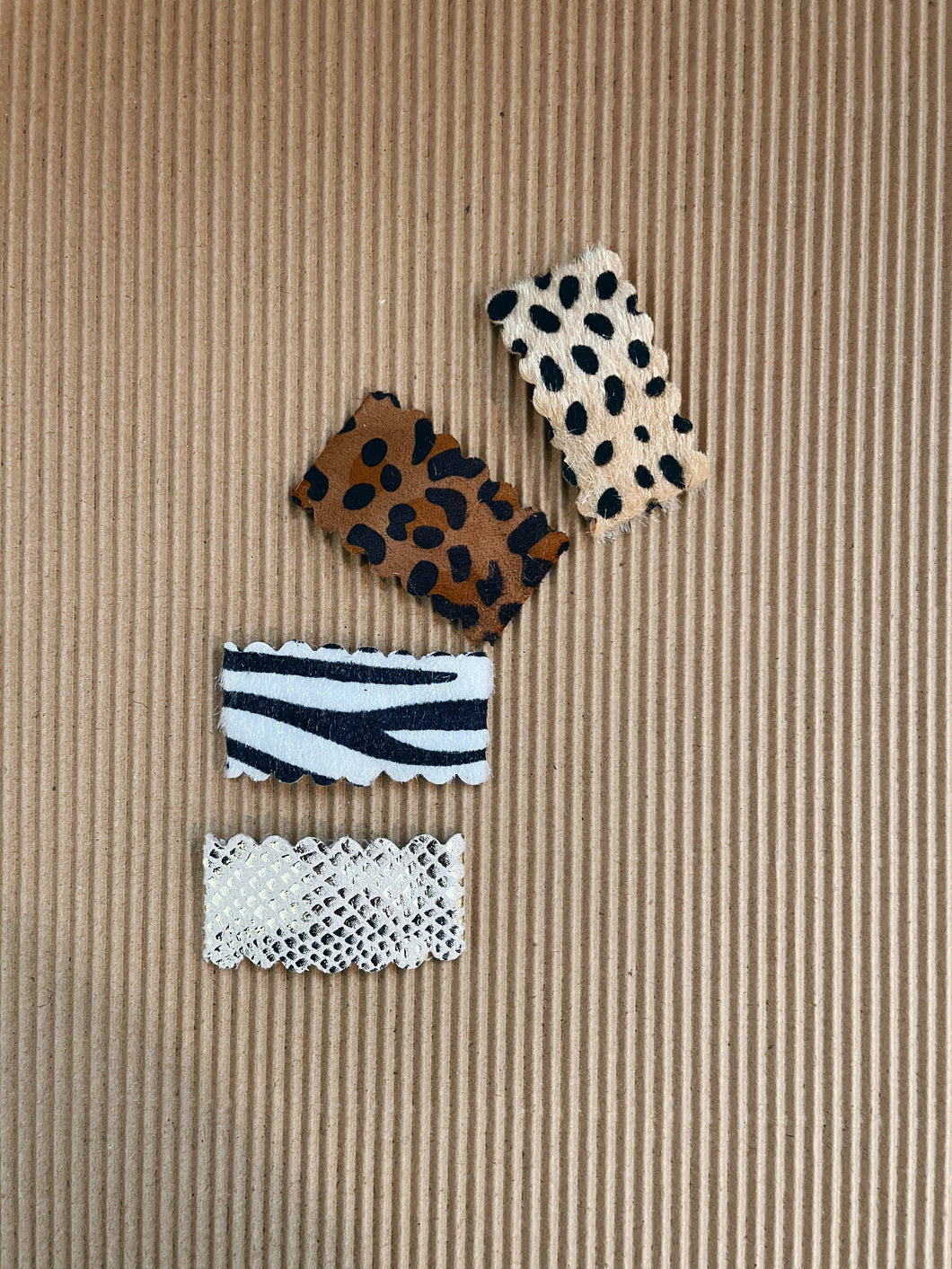 Safari faux leather/fabric set